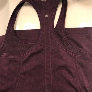 Lululemon Swiftly Tech - Sz 10. Wore Once! Maroon
